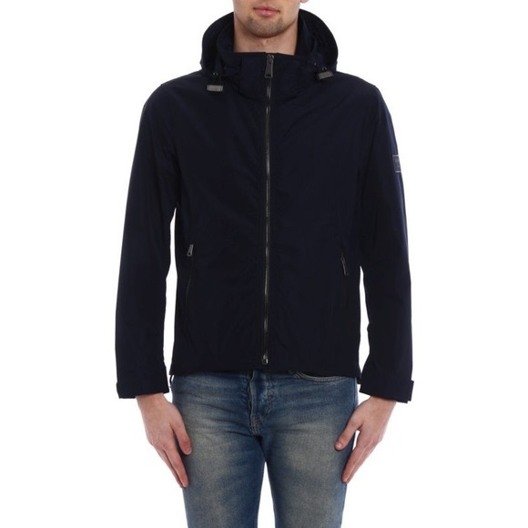 Burberry Jackets & Blazers - Burberry London Hedley Hooded Zip-Up JacketMen 52 Navy Packable Hood $590